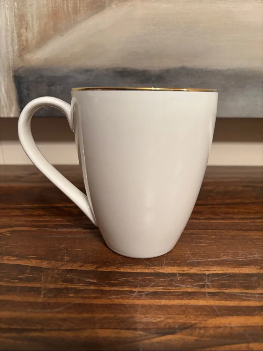 2 Lenox Trianna White Porcelain 12 Oz Cups